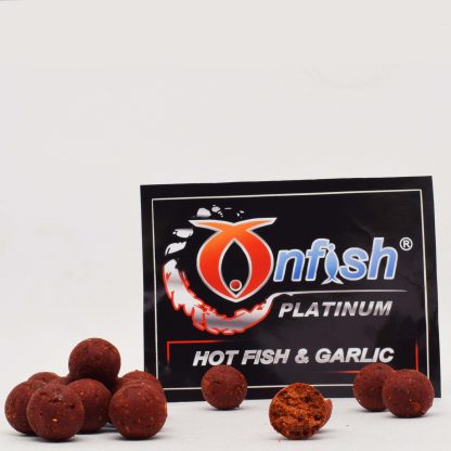 Platinum Boilies Hot Fish & Garlic 20 mm  Linea pasturazione 5 Kg